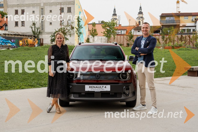 Slovenska predstavitev Renault 4 E-tech
