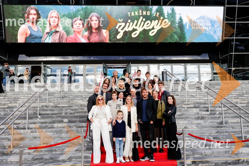 Takšno je življenje, predpremiera nadaljevanke