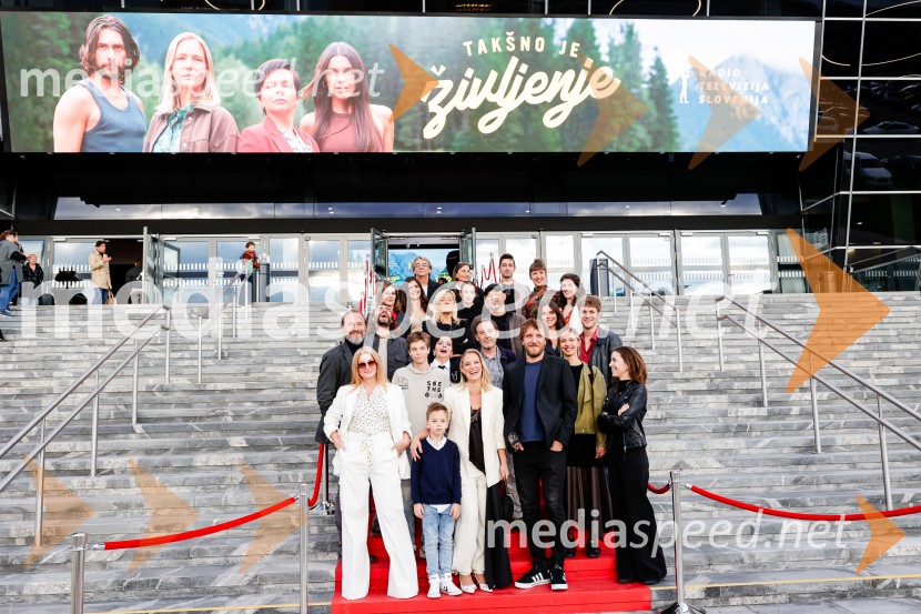 Takšno je življenje, predpremiera nadaljevanke