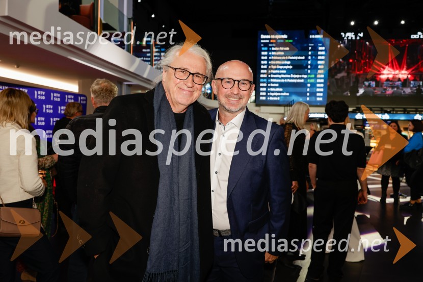 mag. Marcel Štefančič ml., filmski kritik, publicist in TV voditelj;  Anže Bašelj, voditeljTakšno je življenje, predpremiera nadaljevanke