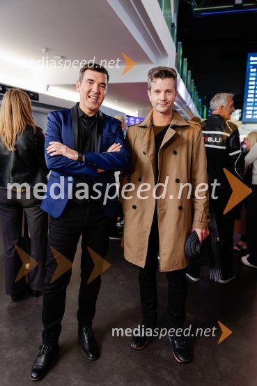  Mario Galunič, TV voditelj;  Boštjan Romih, televizijski in radijski voditeljTakšno je življenje, predpremiera nadaljevanke