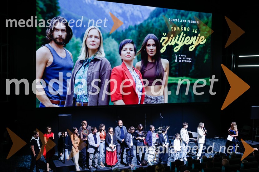 Takšno je življenje, predpremiera nadaljevanke