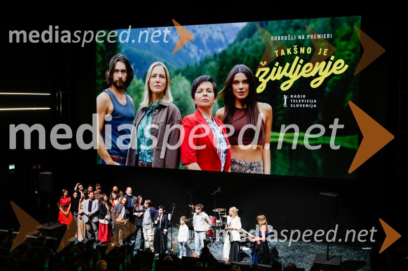 Takšno je življenje, predpremiera nadaljevanke