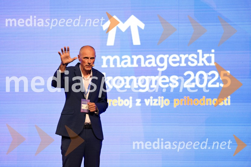 mag. Iztok Seljak, predsednik, Združenje ManagerManagerski kongres 2025, prvi dan