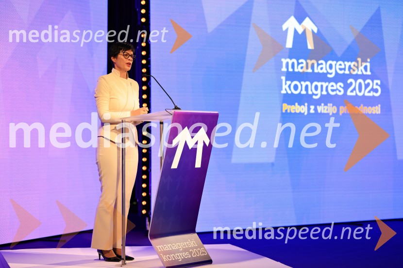  Marta Kos Marko, evropska komisarkaManagerski kongres 2025, prvi dan