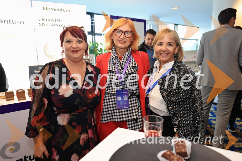 mag. Sabina Sobočan, Varis Lendava d.o.o.;  ... ;  Zvezdana Lubej,  direktorica, družba Proficio d.o.o. in Profiles International SloveniaManagerski kongres 2025, prvi dan