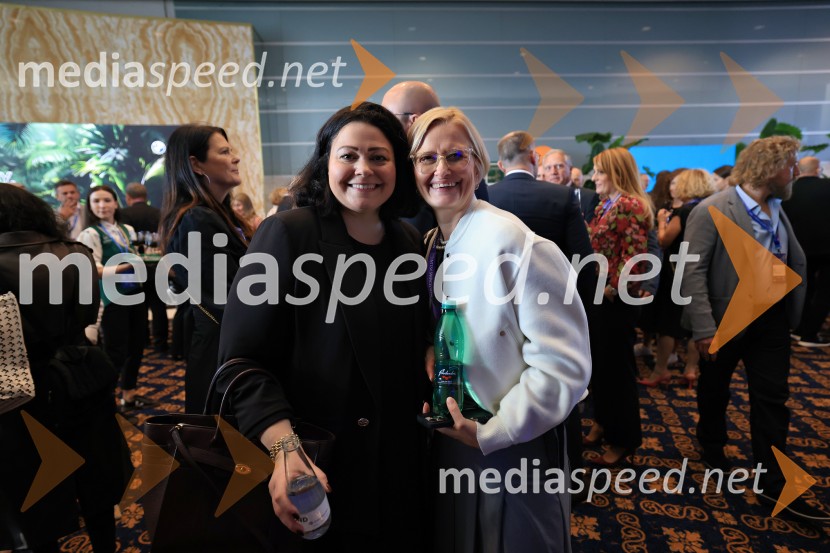  Marta Bulhak, direktorica Pivovarna Laško Union;  Claudia OlssonManagerski kongres 2025, prvi dan