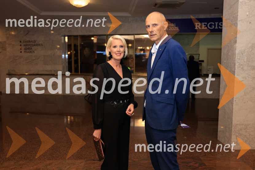  Petra Juvančič, izvršna direktorica, Združenje Manager; mag. Iztok Seljak, predsednik, Združenje ManagerManagerski kongres 2025, prvi dan
