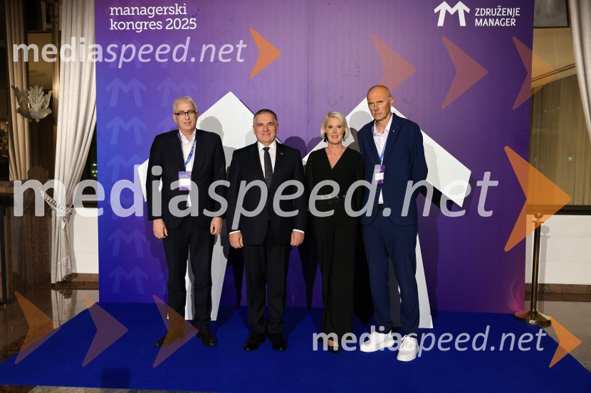  ... ;  Marko Lotrič, predsednik, Državni svet;  Petra Juvančič, izvršna direktorica, Združenje Manager; mag. Iztok Seljak, predsednik, Združenje ManagerManagerski kongres 2025, prvi dan
