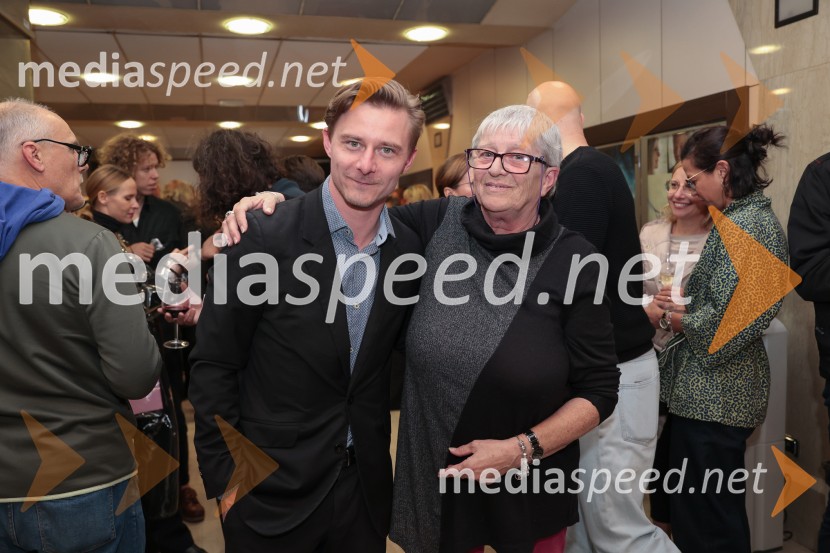  Jure Rajšp, igralec;  ... Tukaj v temenem gozdu, premiera drame MGL