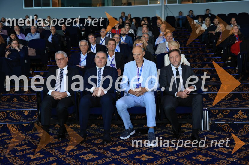  Matjaž Han, minister za gospodarstvo, turizem in šport;  Marko Lotrič, predsednik, Državni svet; mag. Iztok Seljak, predsednik, Združenje Manager;  Klemen Boštjančič, minister za financeManagerski kongres 2025, drugi dan