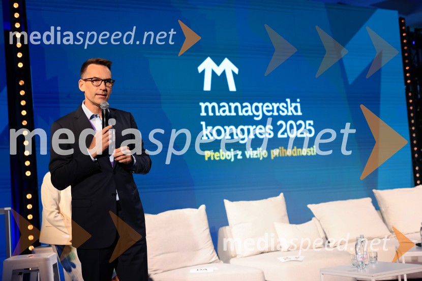  Gregor Makuc, direktor Korporativnih zadev in član uprave, Lek d.d.Managerski kongres 2025, drugi dan