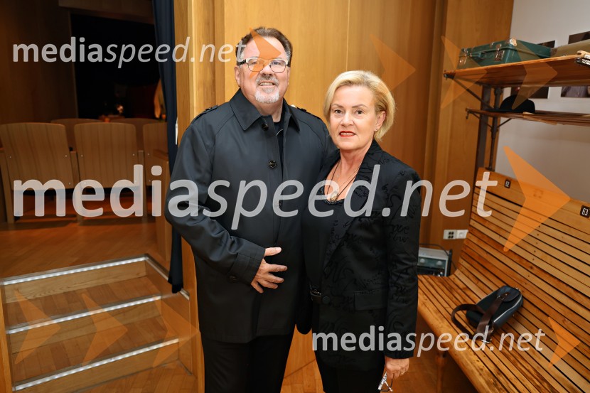 dr. Štefan Čelan, nekdanji župan, MO Ptuj; dr. Nataša Čelan – KorošinŽival si, premiera v Mestnem gledališču Ptuj