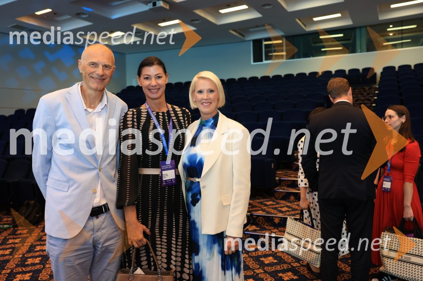 mag. Iztok Seljak, predsednik, Združenje Manager;  ... ;  Petra Juvančič, izvršna direktorica, Združenje ManagerManagerski kongres 2025, drugi dan