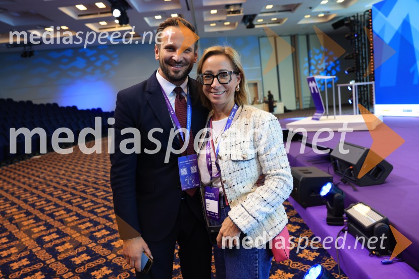  David  Klobasa, župan Občine Sveta Trojica in podjetnik;  ... Managerski kongres 2025, drugi dan