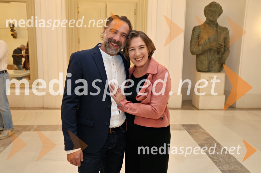  Gorazd Žilavec, igralec;  Maša Žilavec, igralkaMedeja, premiera drame SNG Maribor