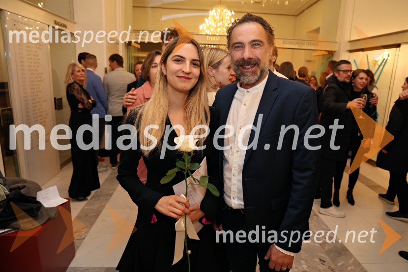  Hana Ramujkić, kostumografka;  Gorazd Žilavec, igralecMedeja, premiera drame SNG Maribor