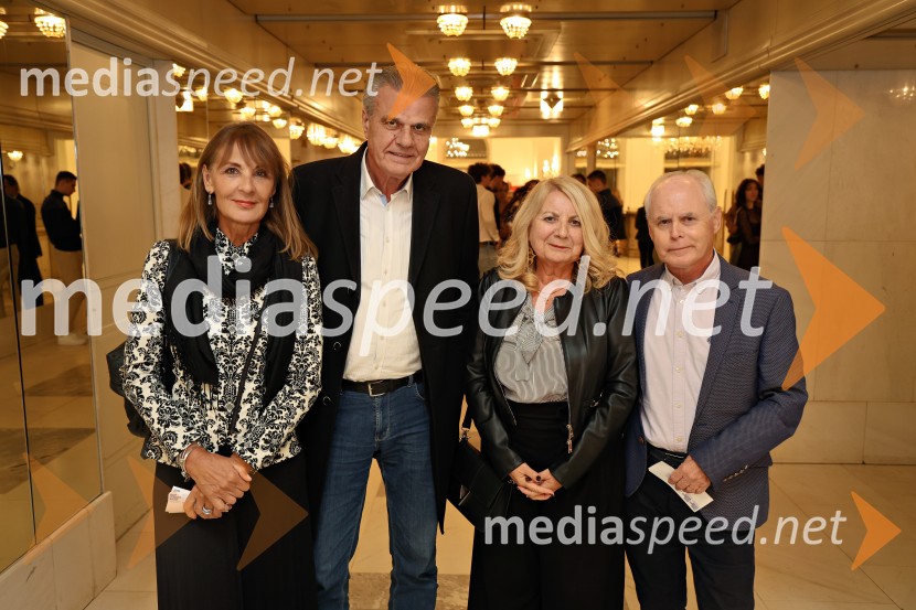  Živa Emeršič;  Juan Gris;  Darka Zvonar Predan, novinarka;  Milan Predan, veleposlanik Republike Slovenije v Republiki Severni MakedonijiMedeja, premiera drame SNG Maribor