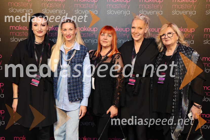  ... ;  Špela Štamol, glavna urednica in vodja projekta GRAZIA Beauty Awards;  ... ;  Mateja Naberšnik, maskerka;  ... Makeup Mastery Slovenija