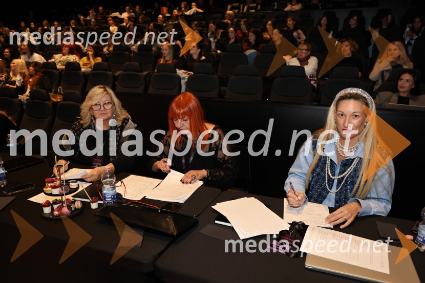  ... ;  Špela Štamol, glavna urednica in vodja projekta GRAZIA Beauty AwardsMakeup Mastery Slovenija