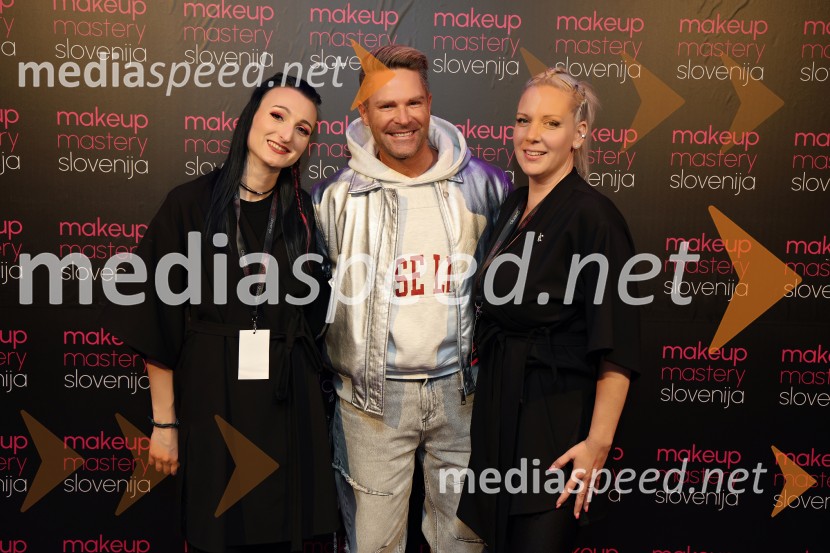  ... ;  Sebastian Podgornik, pevec in plesalec;  Mateja Naberšnik, maskerkaMakeup Mastery Slovenija