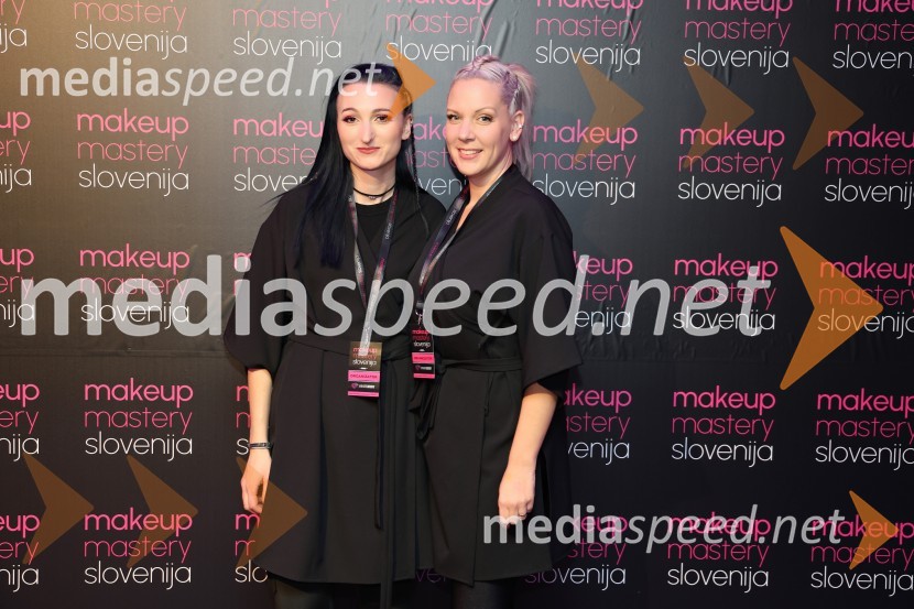  Sabina  Rankovec Bauman, vizažistka;  Mateja Naberšnik, maskerkaMakeup Mastery Slovenija