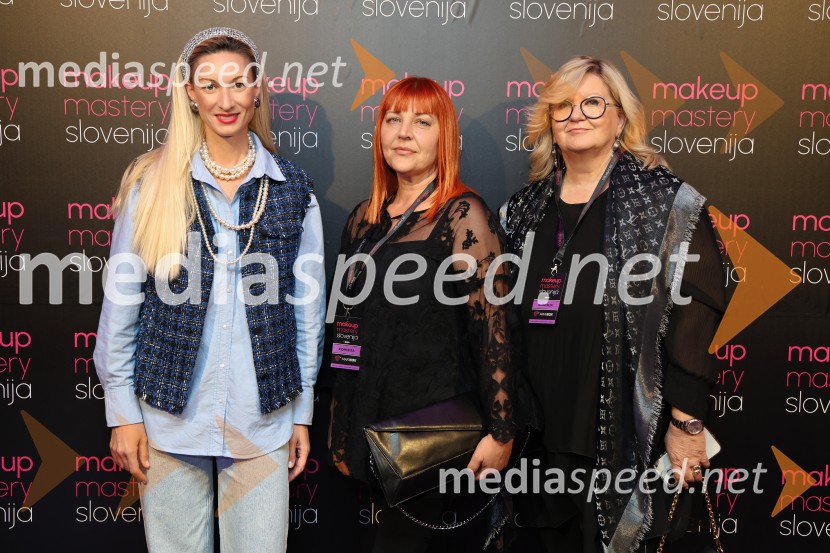  Špela Štamol, glavna urednica in vodja projekta GRAZIA Beauty Awards;  ... ;  ... Makeup Mastery Slovenija