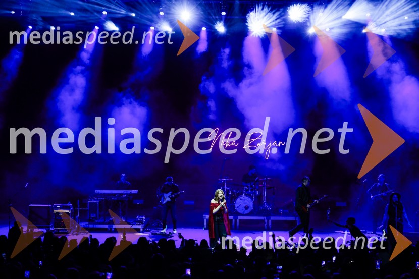 Nika Zorjan na velikem odru Križank