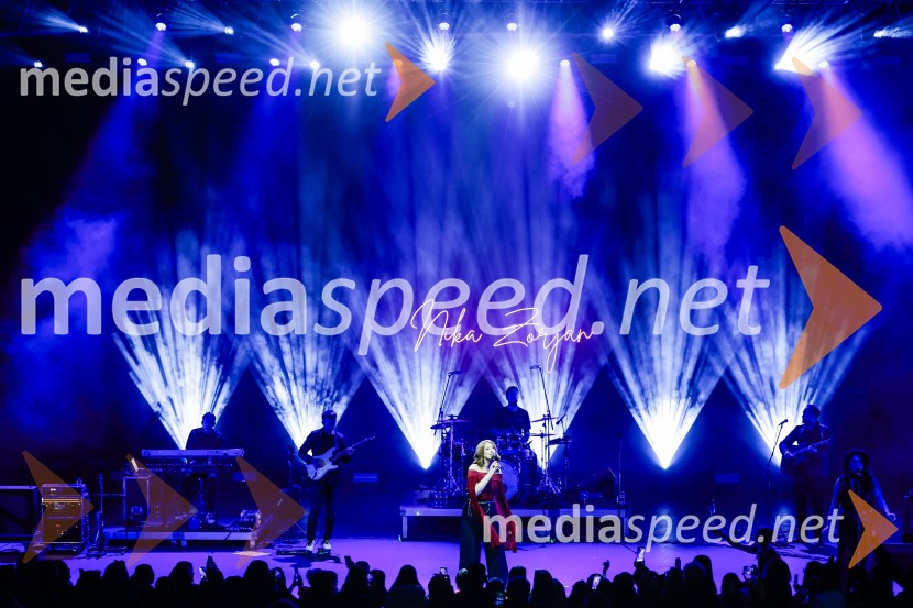 Nika Zorjan na velikem odru Križank