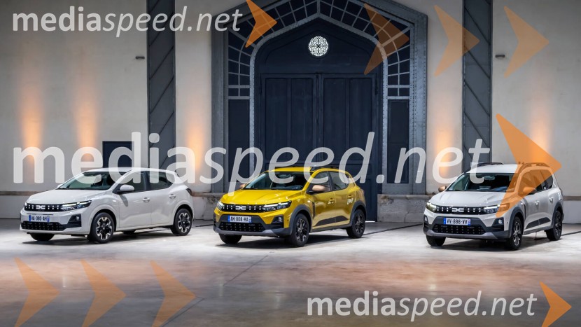 Novi Dacia Sandero, Stepway, Jogger in Logan – še bolj bistveni, pametni in kul!