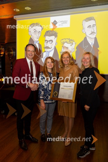  ... ; mag. Mateja Jesenek, predsednica uprave Skupine Mladinska knjiga; dr. Alenka Kepic Mohar, glavna urednica Mladinske knjige in direktorica Cankarjeve založbe;  Varja Dolenc, članica uprave Mladinske knjige ZaložbeCankarjeva založba praznovala 80 let