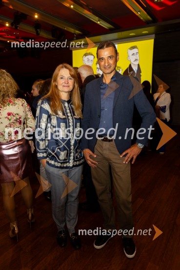 mag. Mateja Jesenek, predsednica uprave Skupine Mladinska knjiga;  ... Cankarjeva založba praznovala 80 let