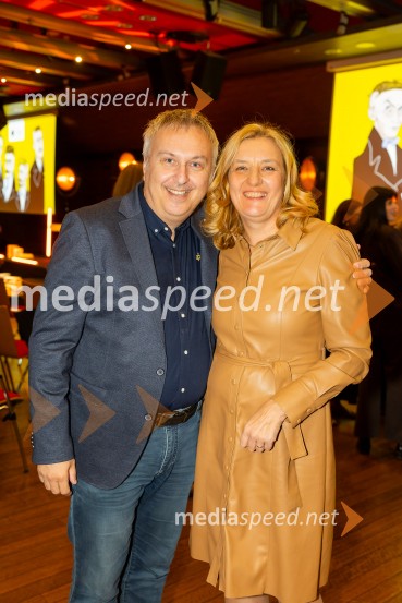 dr. Peter Baloh, direktor in ustanovitelj, Thriverse; dr. Alenka Kepic Mohar, glavna urednica Mladinske knjige in direktorica Cankarjeve založbeCankarjeva založba praznovala 80 let