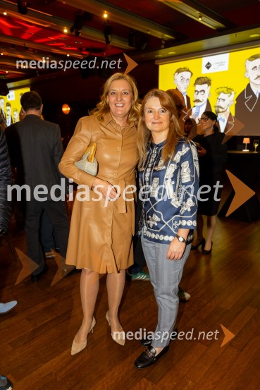 dr. Alenka Kepic Mohar, glavna urednica Mladinske knjige in direktorica Cankarjeve založbe; mag. Mateja Jesenek, predsednica uprave Skupine Mladinska knjigaCankarjeva založba praznovala 80 let