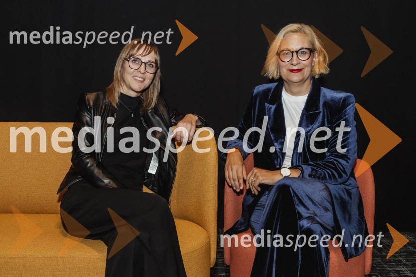  Mateja Repovž, namestnica direktorice na Marketing magazinu in direktorica DIGGIT;  Katja Krasko Štebljaj, samostojna svetovalka za strateško interno komuniciranjeDan PR 2025
