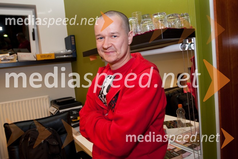 Andrej Težak-Tešky, manager skupine KomikazeBanzaaj, stand up komedija