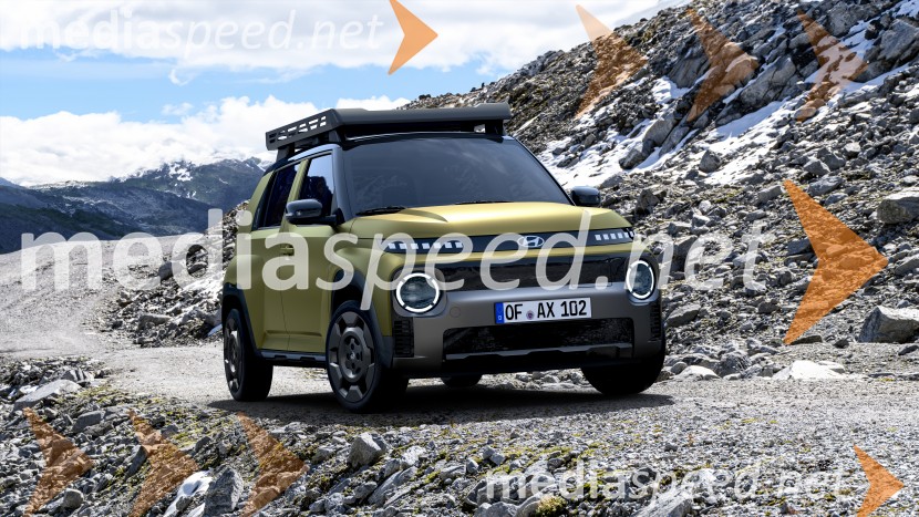 Novi Hyundai Inster Cross: električni križanec za mestne avanture