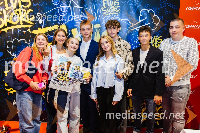  ... ;  ... ;  ... ;  Maks  Peštaj Zevnik, igralec;  Til Pučko, igralec;  Arne  Duhovnik, igralec;  Emil Kulović, igralecElvis Škorc, zgodba o fantu, ki svet vidi po svoje, premiera