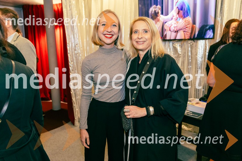  Lara Ekar Grlj, koreografinja;  Tatjana Doma, dramaturginja SLG CeljePrva beseda je mama, Vranica - dvojna premiera SNG Drama Ljubljana