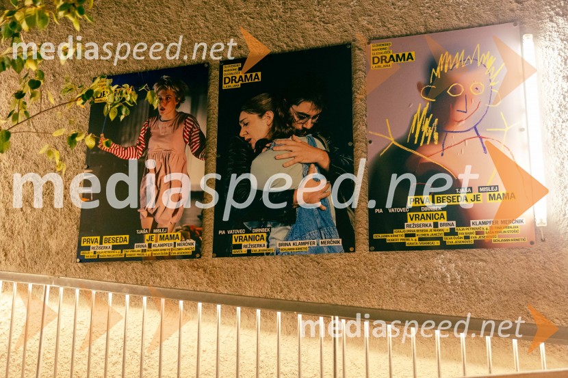 Prva beseda je mama, Vranica - dvojna premiera SNG Drama Ljubljana