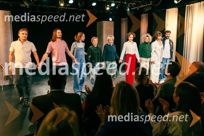  Robert Prebil, igralec;  Klemen Janežič, igralec, koreograf;  Eva Jesenovec, igralka;  Kaja Petrovič, igralka;  Silva Čušin Povše, dramska igralka;  Iva Babić, igralka;  Saša Pavlin Stošić, igralka;  Tina Vrbnjak, igralka;  Benjamin Krnetić, igralecPrva beseda je mama, Vranica - dvojna premiera SNG Drama Ljubljana