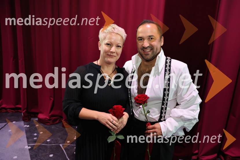  Zsuzsa Budavari Novak, zborovodkinja;  Tim Ribič, SNG MariborMuzikal Evita, premiera na odru SNG Maribor