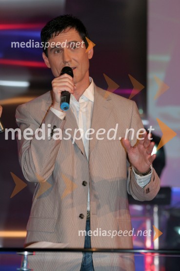 Stojan AuerPeta noč, snemanje oddaje televizije Net TV Mariborr