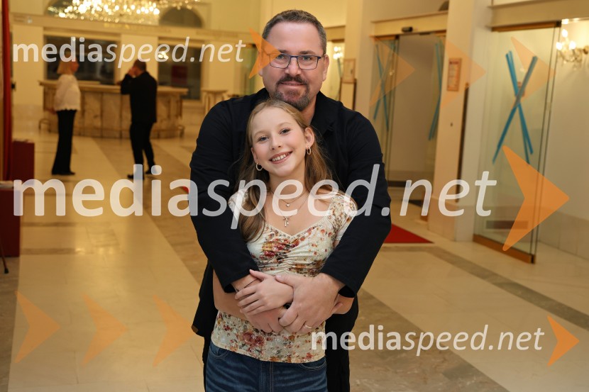  Julija Jurgec;  Jaki Jurgec, operni solistMuzikal Evita, premiera na odru SNG Maribor