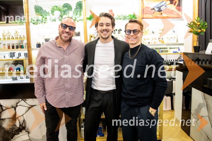  ... ;  Bojan Cvjetićanin, Joker Out;  Katka  Bogataj, vplivnicaGoldfield & Banks v Ikoni: predstavitev nove dišave Tales of Amber