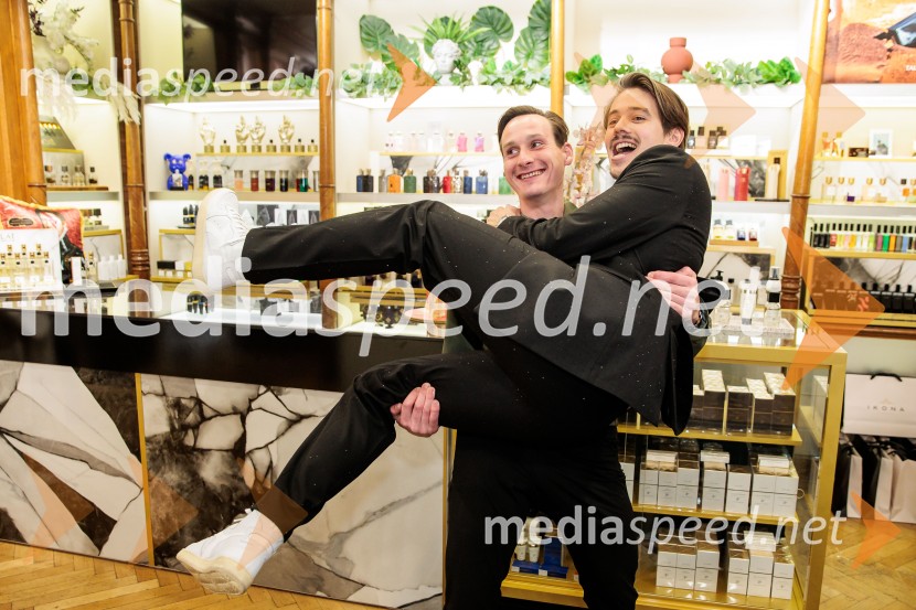  Domen Prevc, smučarski skakalec;  Bojan Cvjetićanin, Joker OutGoldfield & Banks v Ikoni: predstavitev nove dišave Tales of Amber