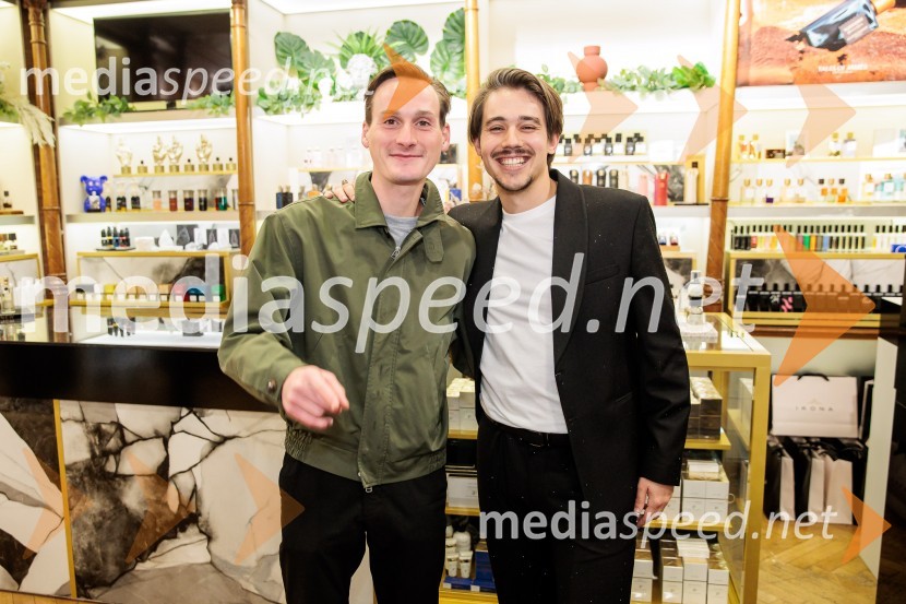  Domen Prevc, smučarski skakalec;  Bojan Cvjetićanin, Joker OutGoldfield & Banks v Ikoni: predstavitev nove dišave Tales of Amber