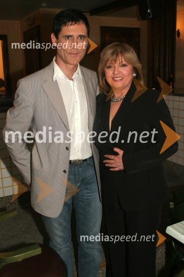 Stojan Auer in ...Peta noč, snemanje oddaje televizije Net TV Mariborr