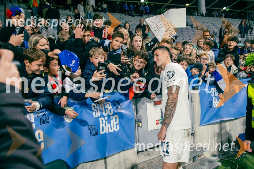 Slovenija – Švica, kvalifikacijska tekma v Stožicah