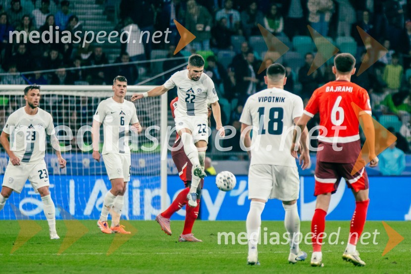Slovenija – Švica, kvalifikacijska tekma v Stožicah